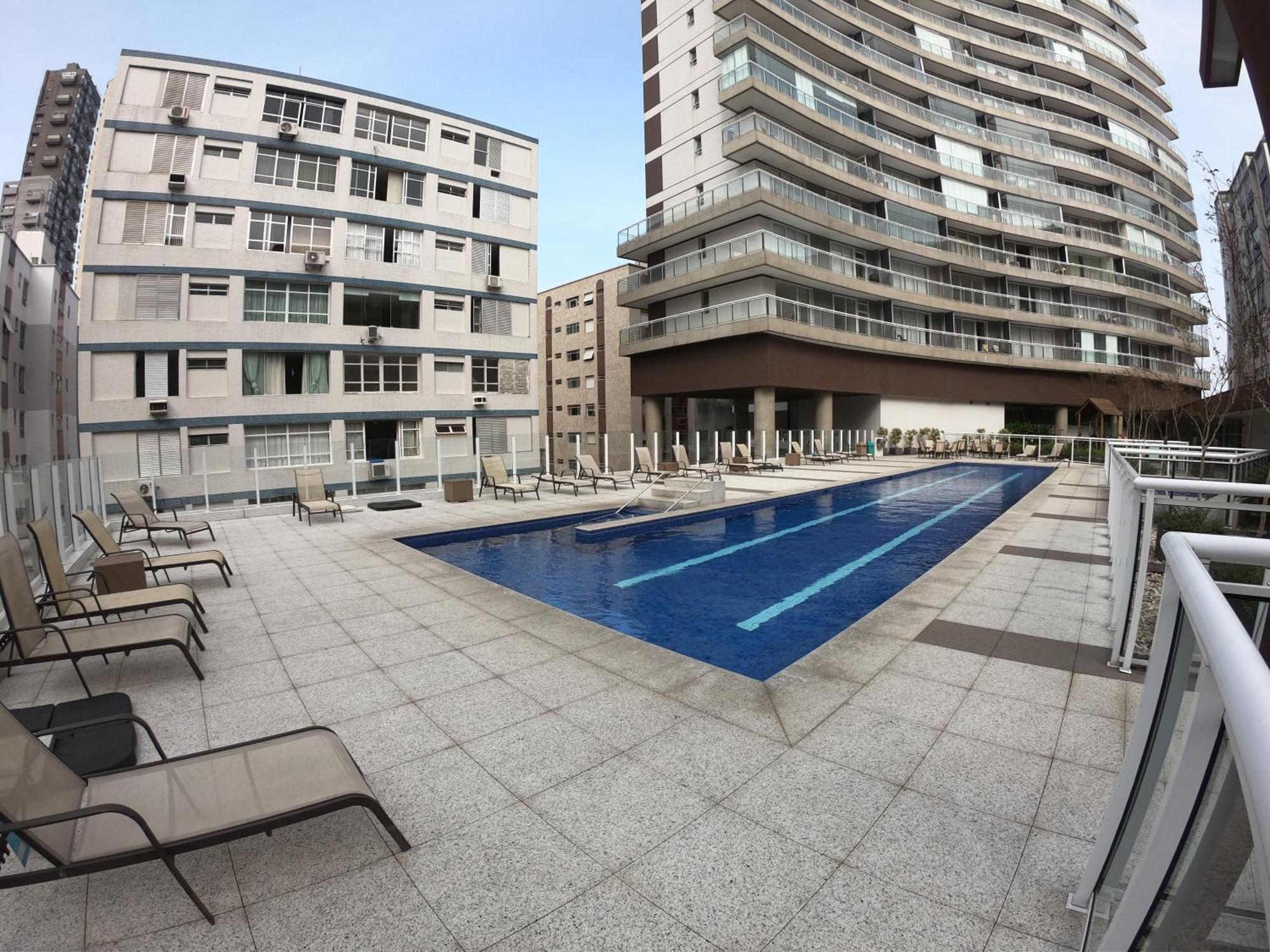 Book Santos - Unlimited 3202 - 2 Quartos Alto Padrao Vista Mar 外观 照片
