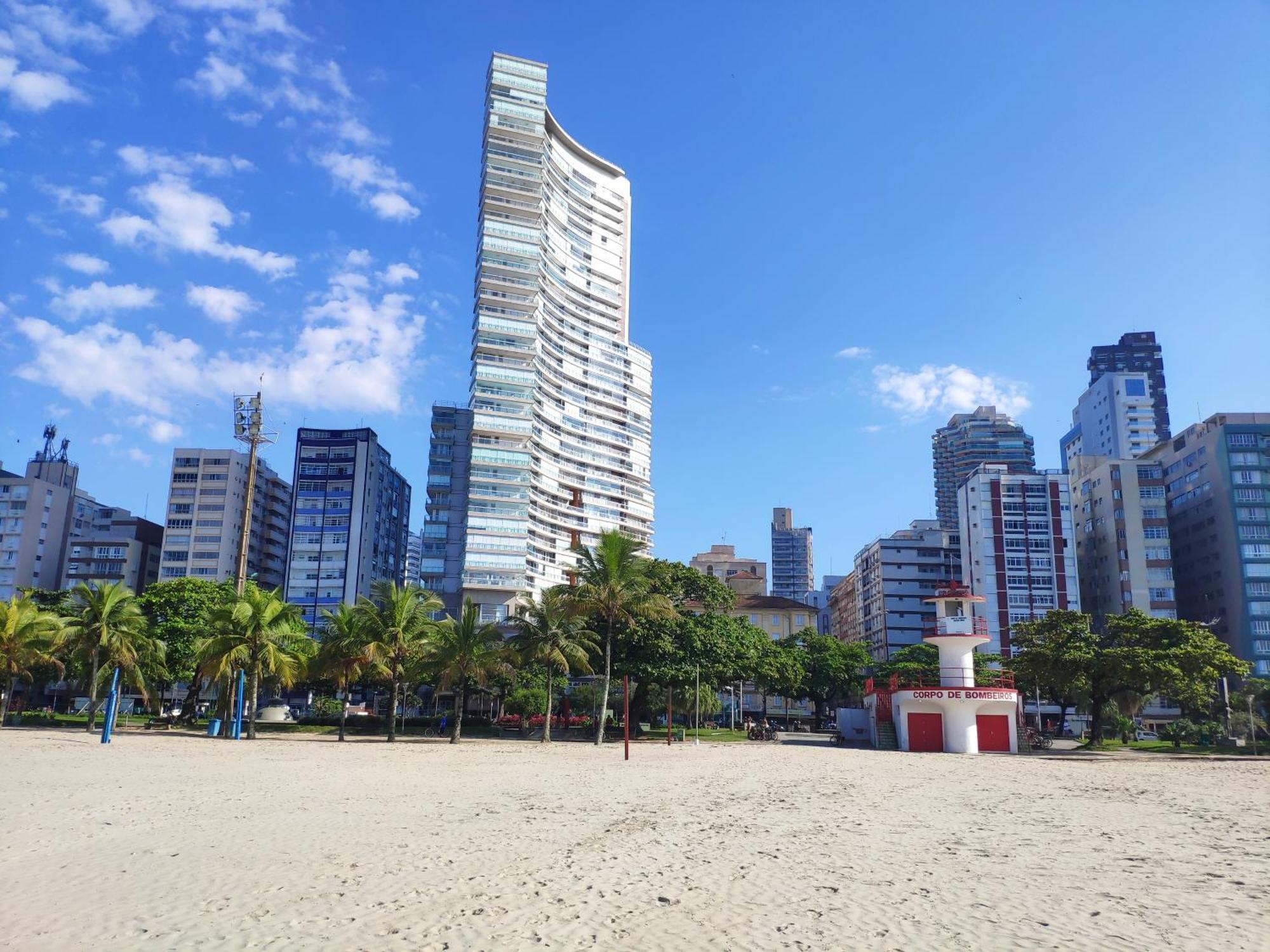 Book Santos - Unlimited 3202 - 2 Quartos Alto Padrao Vista Mar 外观 照片